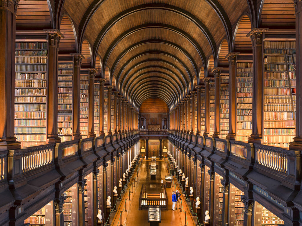 De Old Library in Trinity College tijdens je citytrip naar Dublin