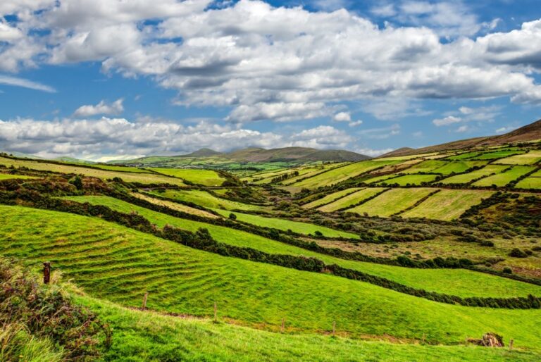 Het schiereiland Dingle in Ierland.