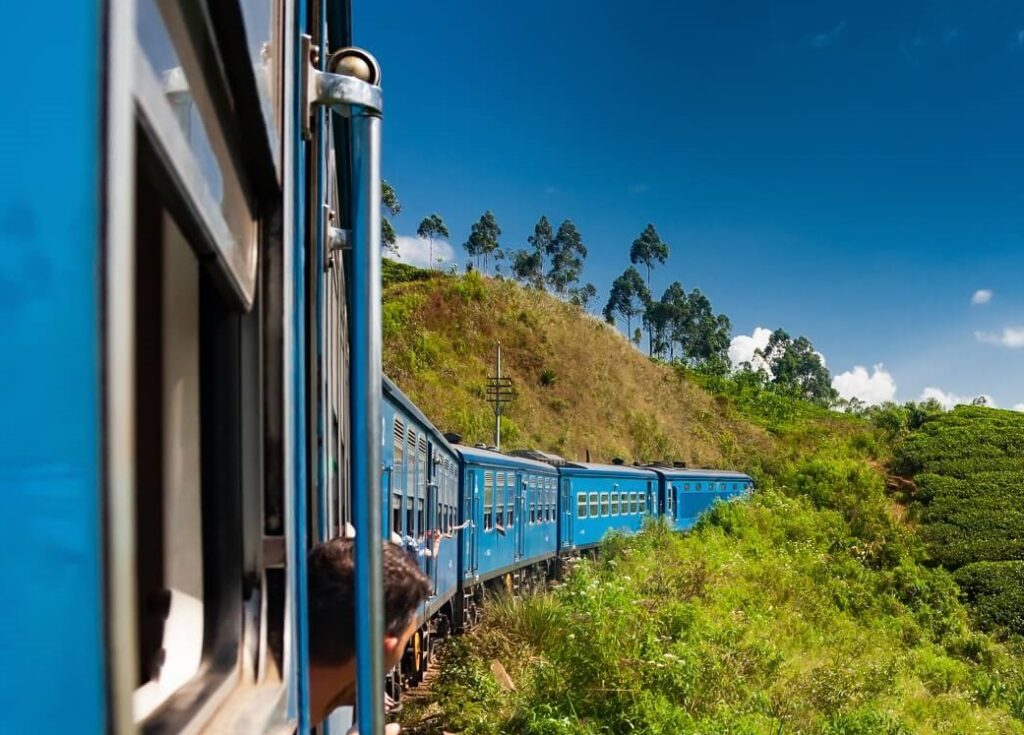 Sri Lanka: trein vanuit Kandy