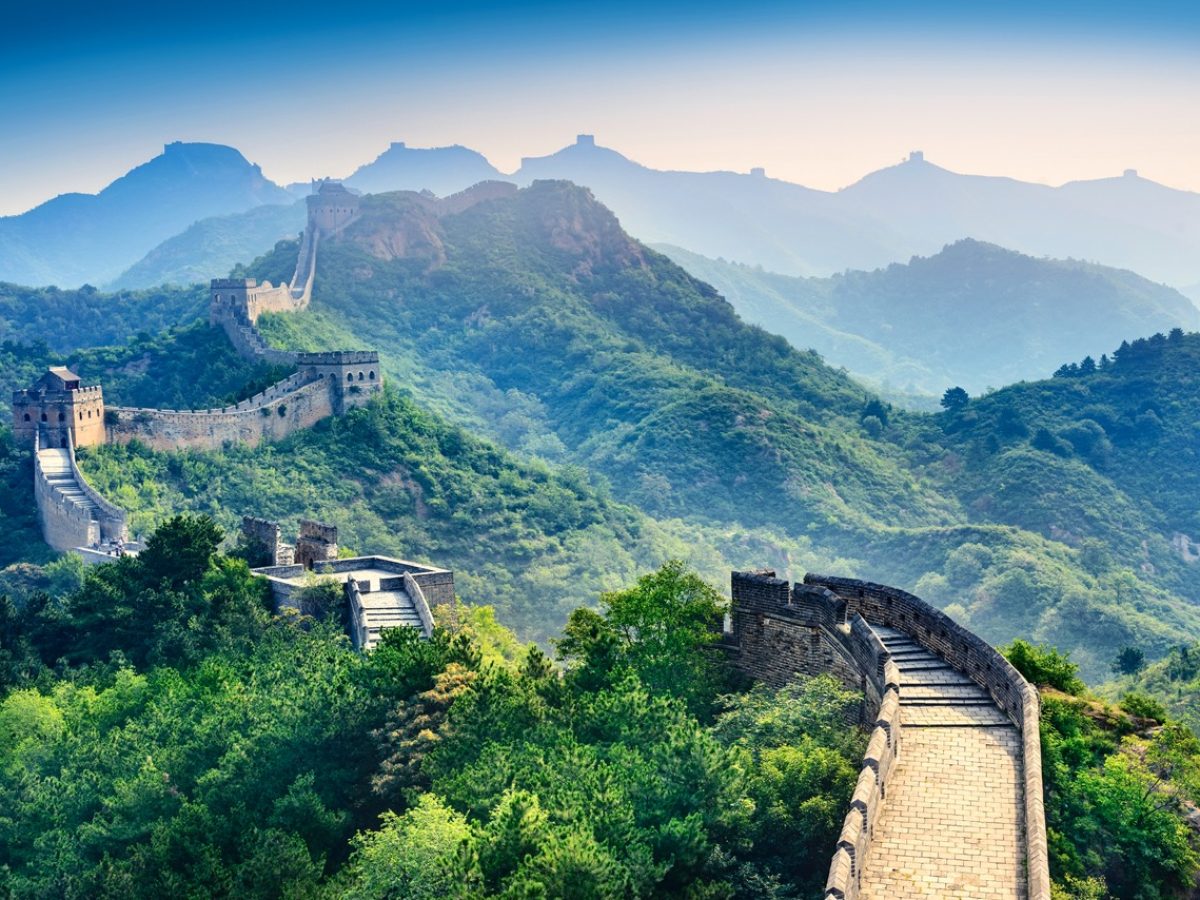 The Great Wall of China.